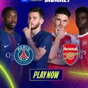 will Psg vs Arsenal head to extra time?  - DuelDuck prediction market