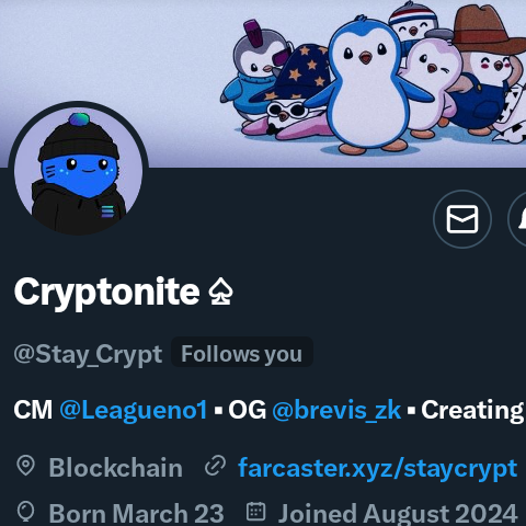 will @Stay_Crypt post his picture before 1st April 2026? - DuelDuck prediction market