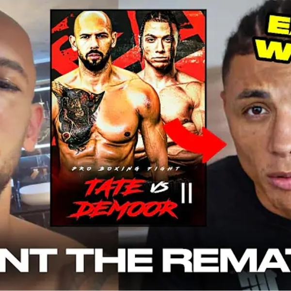 Will andrew tate win his rematch against chase demoor? - DuelDuck prediction market