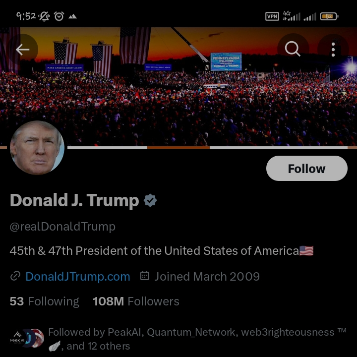 Will President Donald Trump post on X before 30th December? - DuelDuck prediction market
