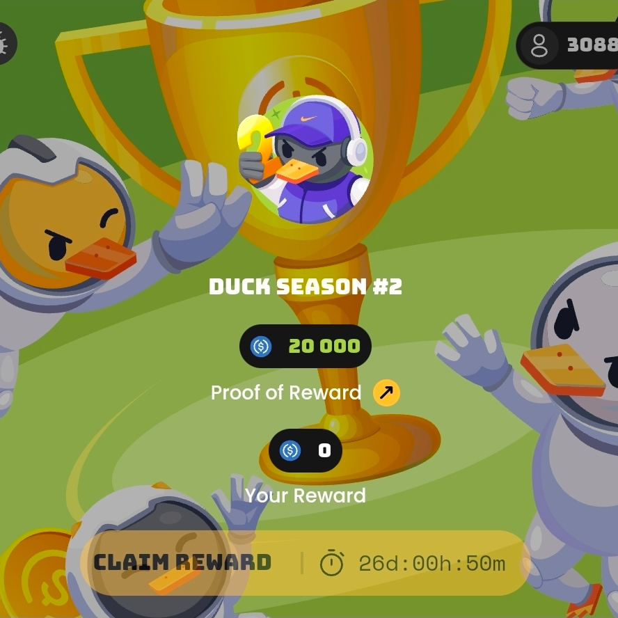 will duel duck s2 reach 4000 participants before end? - DuelDuck prediction market