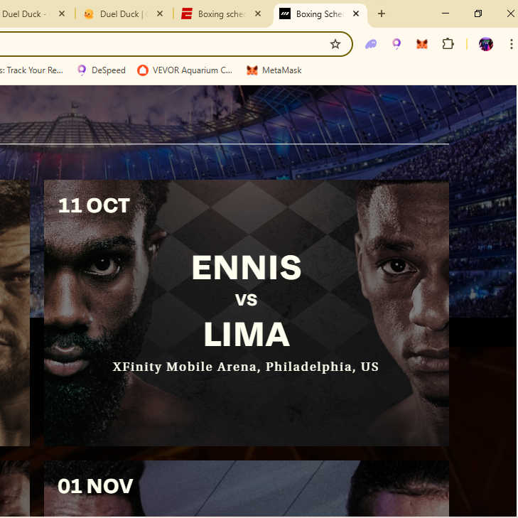 Will we witness the first lose of Jaron Ennis against Uisma Lima? - DuelDuck prediction market